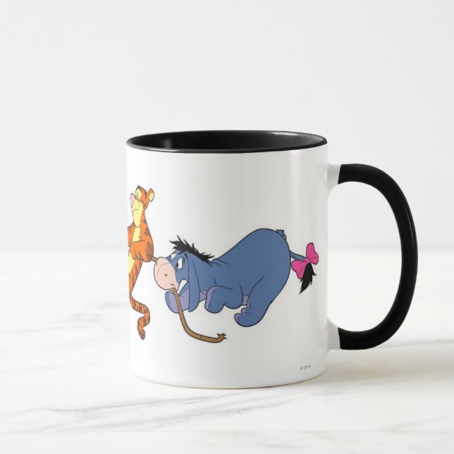 Tasse Winnie le Pooh Piglet Tigger Eeyore pot de miel (Droite)