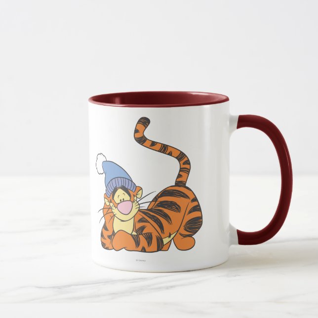 Tasse Winnie le tigre de l'Ooh avec casquette (Droite)