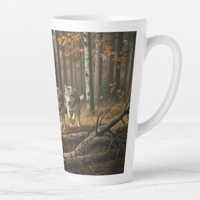 Tasse Wolf Latte style 1 (Droite)