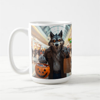Tasse Wolfie fait du shopping