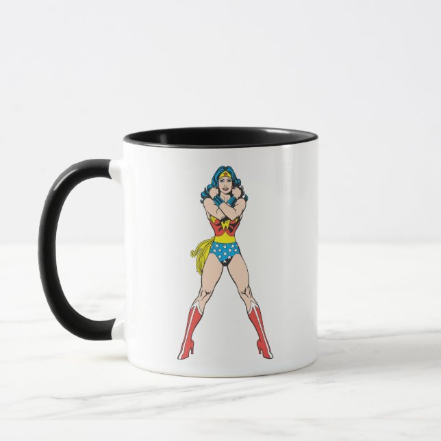 Tasse Wonder Woman Bras Croisés (Gauche)