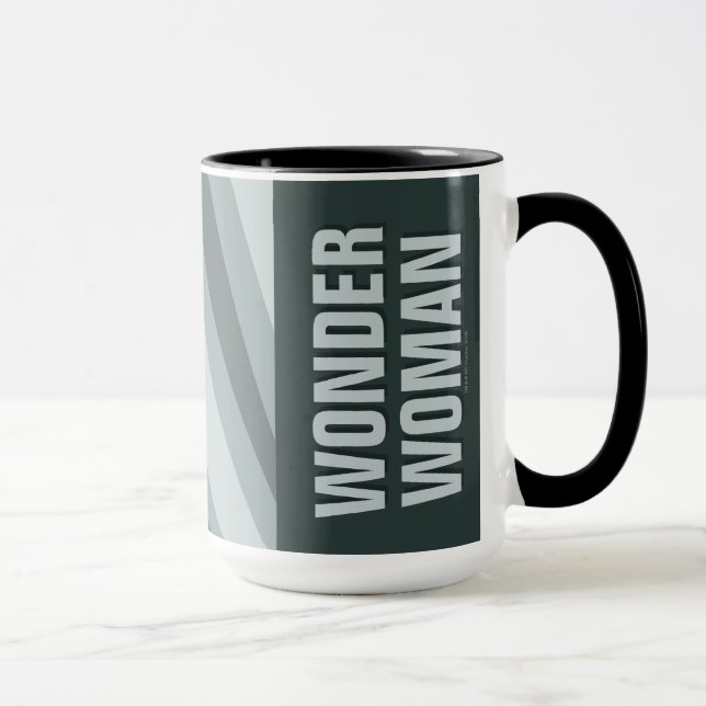 Tasse Wonder Woman Profil rétrospectif Sunburst (Droite)