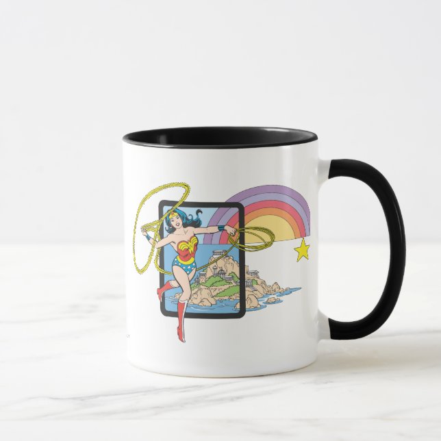 Tasse Wonder Woman Rainbow (Droite)