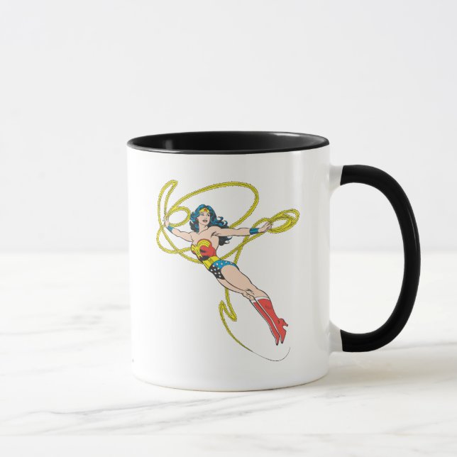 Tasse Wonder Woman tient Lasso 4 (Droite)
