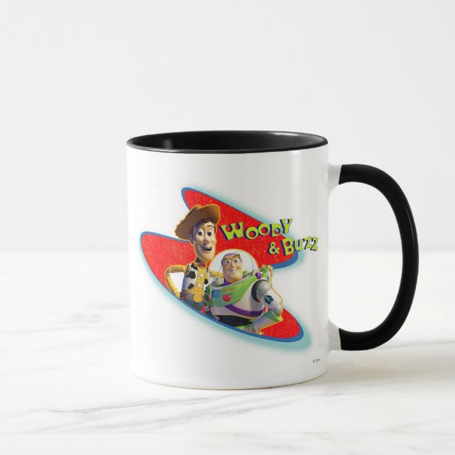 Tasse Woody et Buzz de Toy Story (Droite)