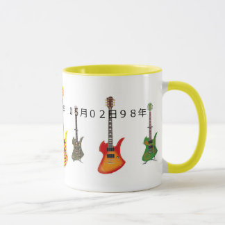 Tasse X japan hide's guitar