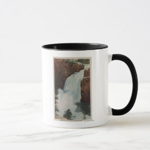 Tasse Yellowstone, WYView des automnes de la rivière