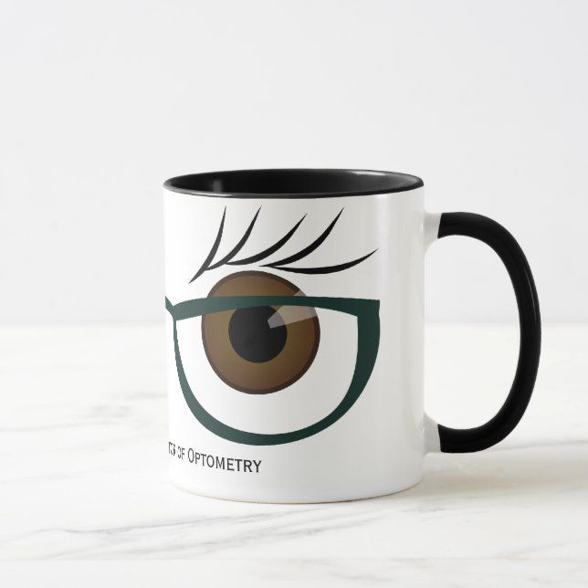 Tasse Yeux Brown et lunettes (Droite)