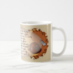 Tasse Yin Yang Pompiers