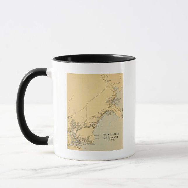 Tasse York Harbour, York Beach (Gauche)