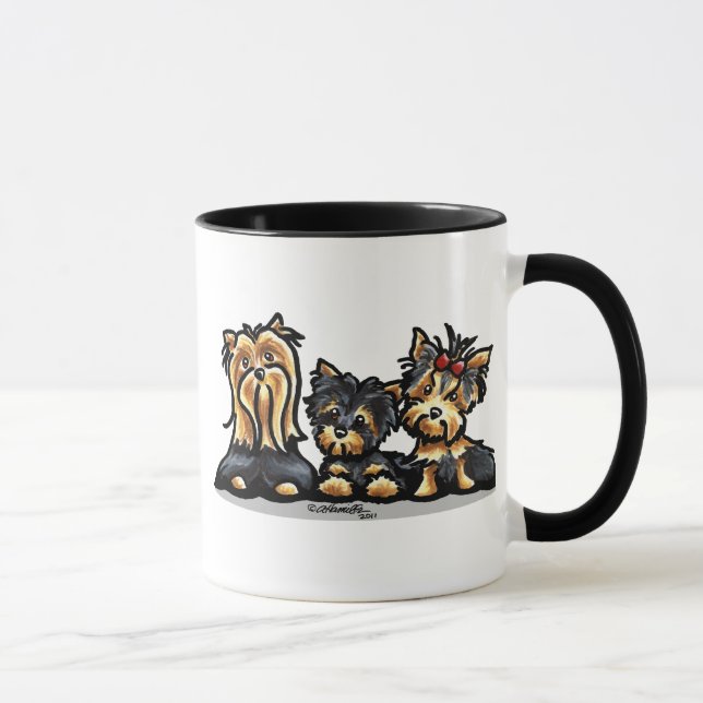 Tasse Yorkie Trio (Droite)
