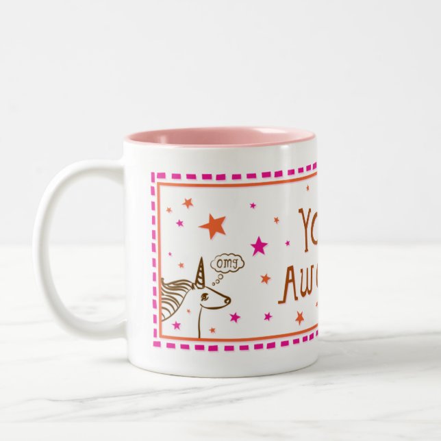 tasse you=awesome (Gauche)