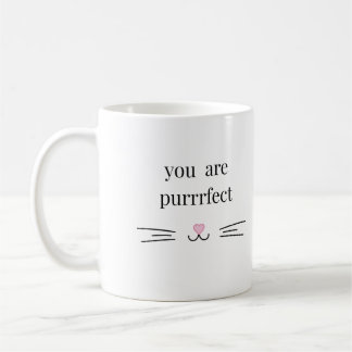 Tasse Your are perfect chat pun pour les parents d