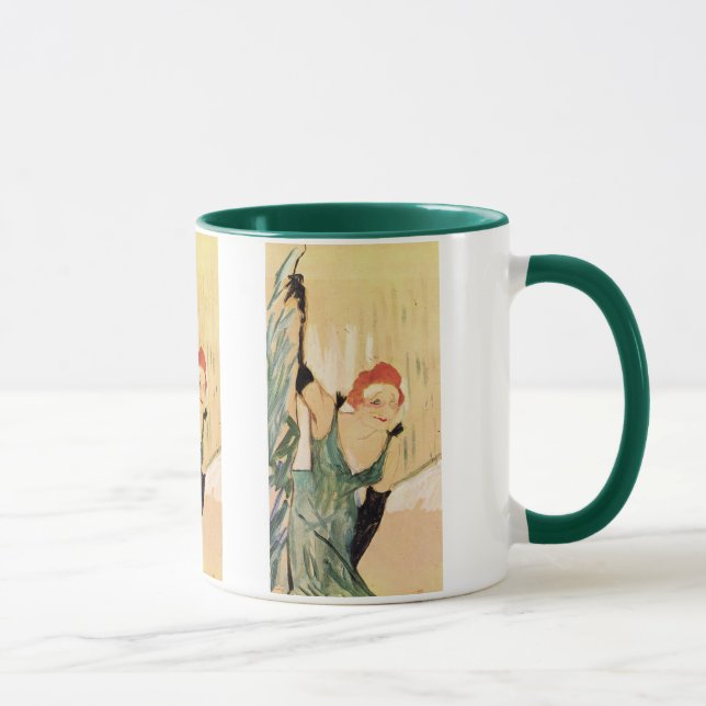 Tasse Yvette Guilbert, Henri de Toulouse-Lautrec (Droite)