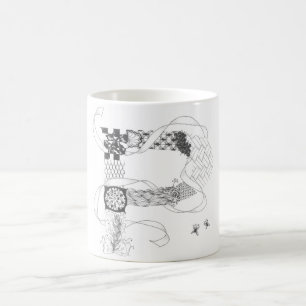 Tasse - Zenletter "P "