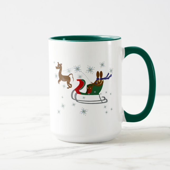 Tasse Zinglee's ~ Sleigh Ride (Droite)