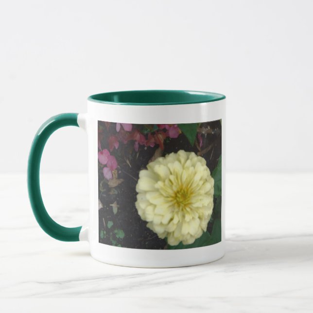 Tasse Zinnia blanche (Gauche)
