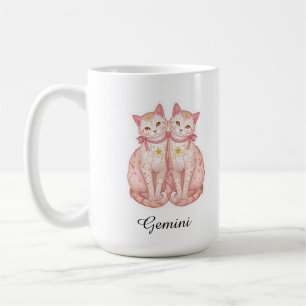 Tasse Zodiaque Céleste Gémeaux - Art des Chats Jum