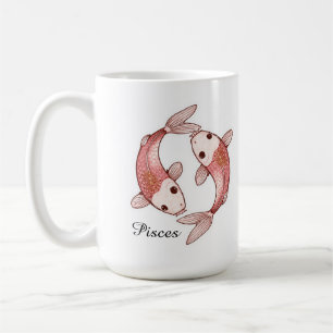 Tasse Zodiaque Céleste Poissons - Art des Poissons