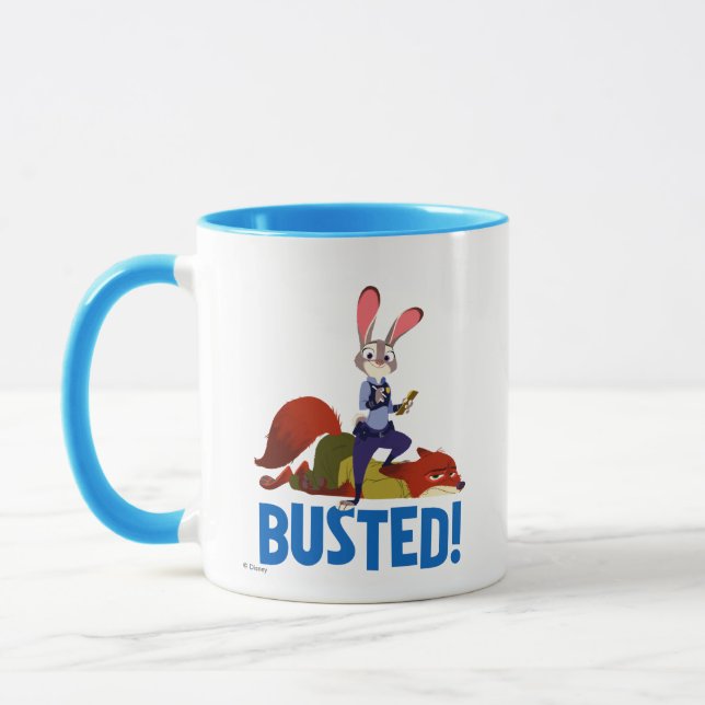Tasse Zootopia | Judy Hopps & Nick Wilde - Busted! (Gauche)