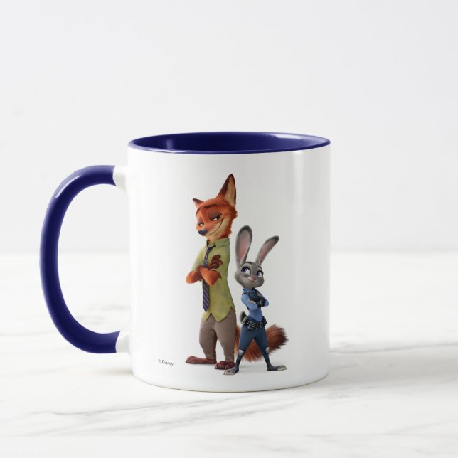 Tasse Zootopia | Judy & Nick Best Buddies (Gauche)