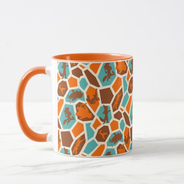 Tasse Zootopia | MOTIF POSTER DE ANIMAL (Gauche)