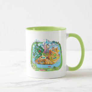 Tasse Zootopie  Plan de la ville