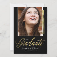 Tassel Pride Graduation Announcement Invitation