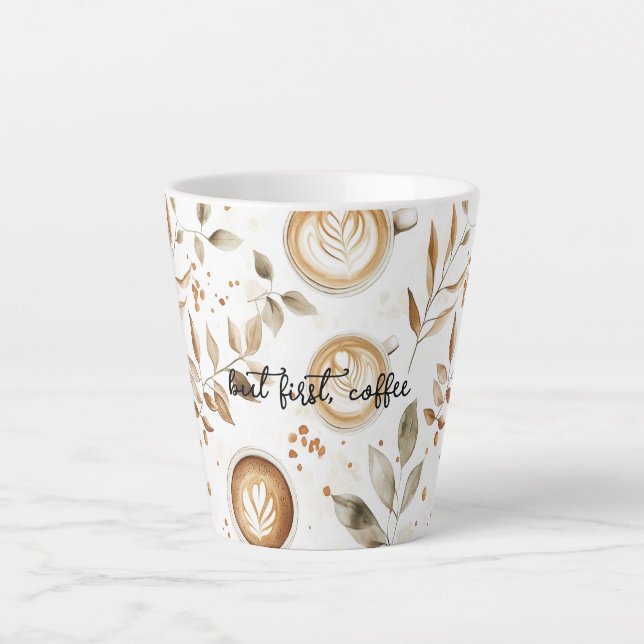 Tasses à café Feuilles (Devant)