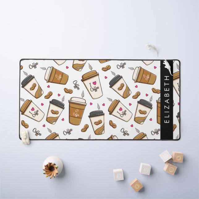 Tasses À Café, Haricots À Café, Amateur De Café, V (Tableau pour enfants)