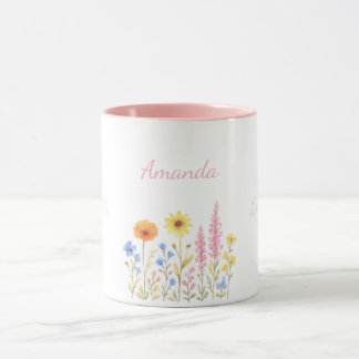 Tasses à café personnalisées, Tasse prénom Amanda