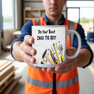 Tasses à café pour hommes de la construction d'hom