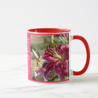 Tasses à café pour le meilleur patron Fleurs de li