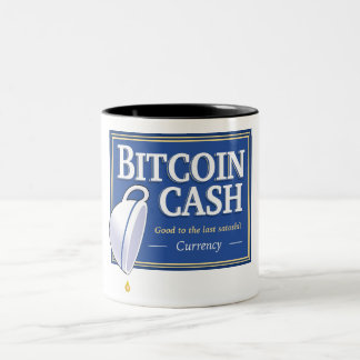 Tasses à dernier Satoshi d'argent liquide de
