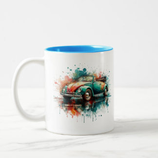Tasses à motifs de bus