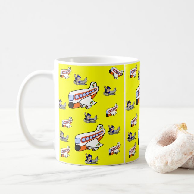 tasses avions (Avec donut)