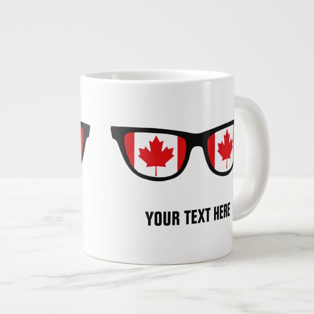 Tasses canadiennes de coutume de nuances (Devant droit)