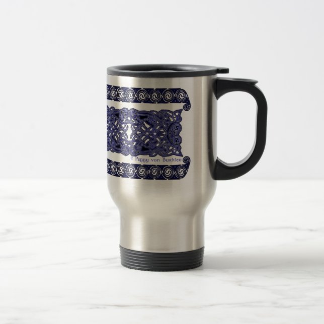 Tasses celtiques, conception #2 de chien de (Droit)