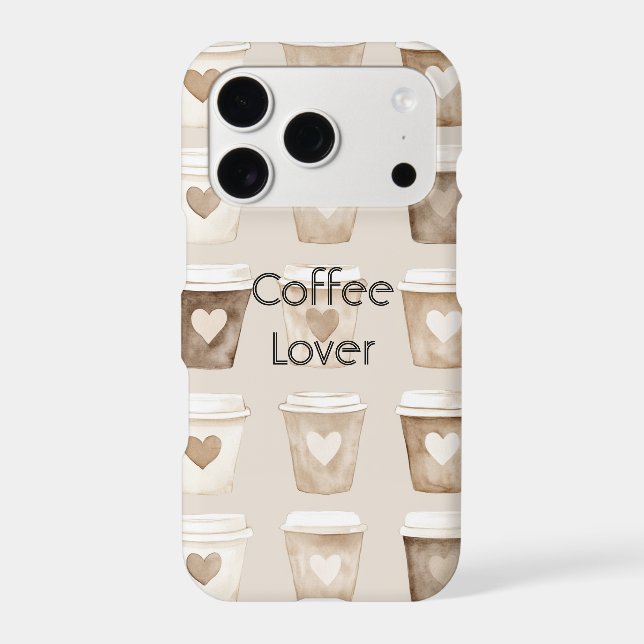 Tasses cœur café crème (Verso)