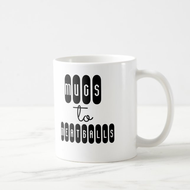 Tasses dans la tasse de boulettes de viande (Droite)