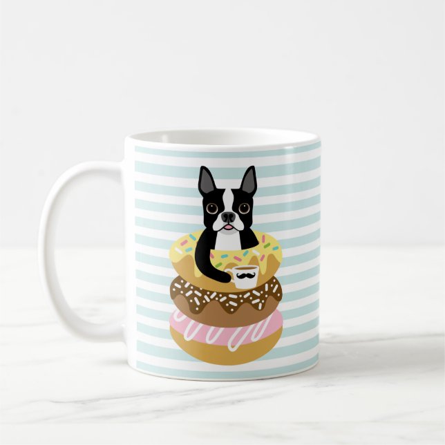 Tasses de Boston Terrier (Gauche)