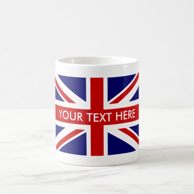 Tasses de café britanniques faites sur commande de (Centre)
