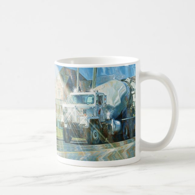 TASSES de CAFÉ de concepteur de camion de ciment (Droite)