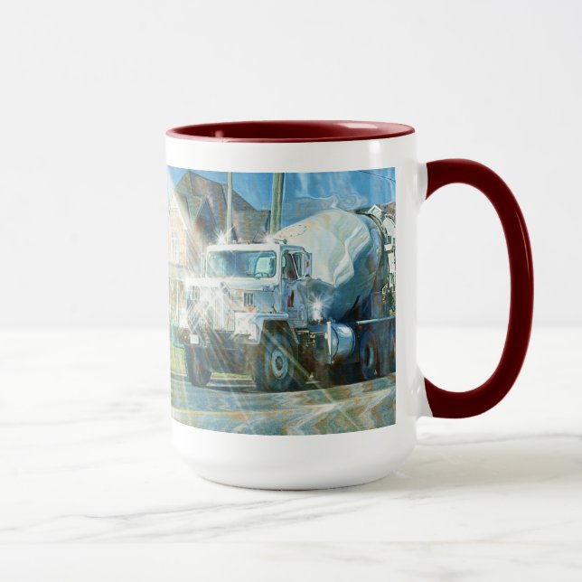 TASSES de CAFÉ de concepteur de camion de ciment (Droite)