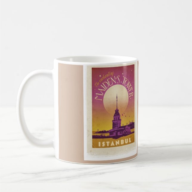 Tasses de café de la tour de la jeune fille (Gauche)