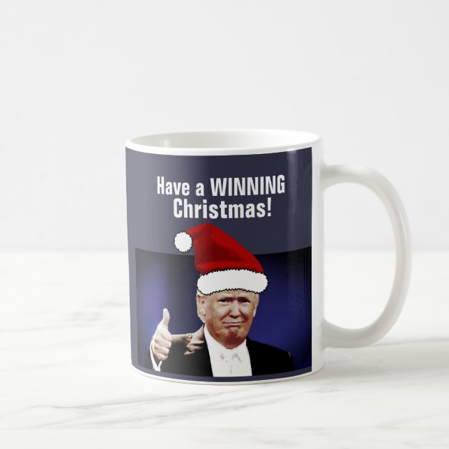Tasses de café de Noël de Donald Trump, GAGNANT (Droite)