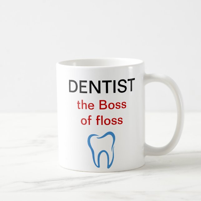 Tasses de café de thème de dentiste (Droite)