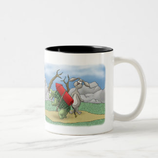 Tasses de café drôles : Travail plus futé