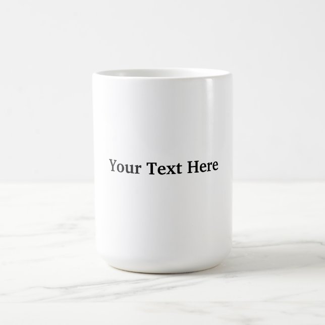 Tasses de café personnalisées (Centre)