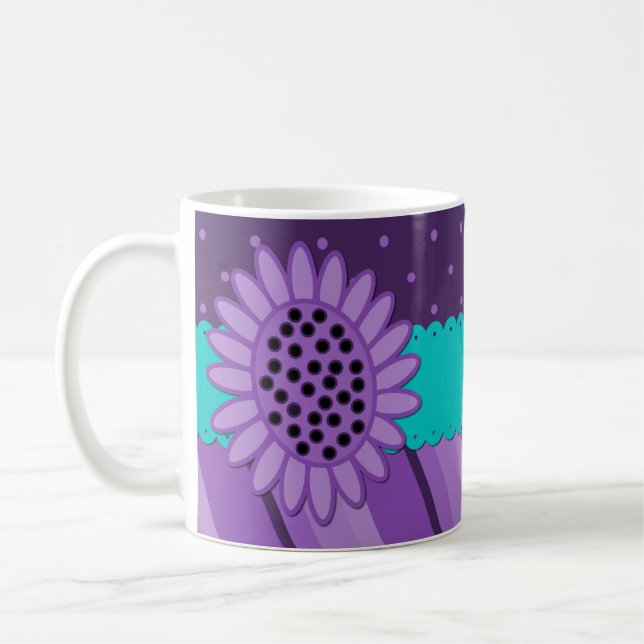 Tasses de café pourpres de Shasta (Gauche)